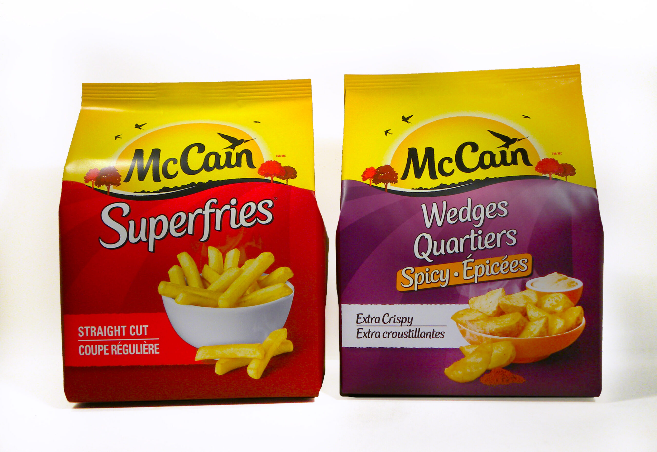 McCain Fries Stand Up Packs